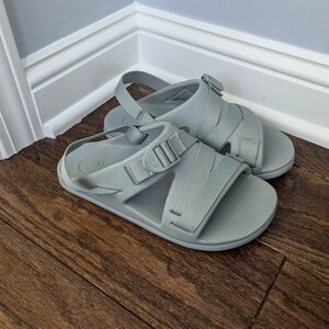 Chaco Women's Grey Chillos Sport Sandals Outdoor Hiking Camping Beach 6